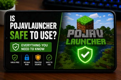 PojavLauncher verified download on this site vs fake Play Store APK warning 2026