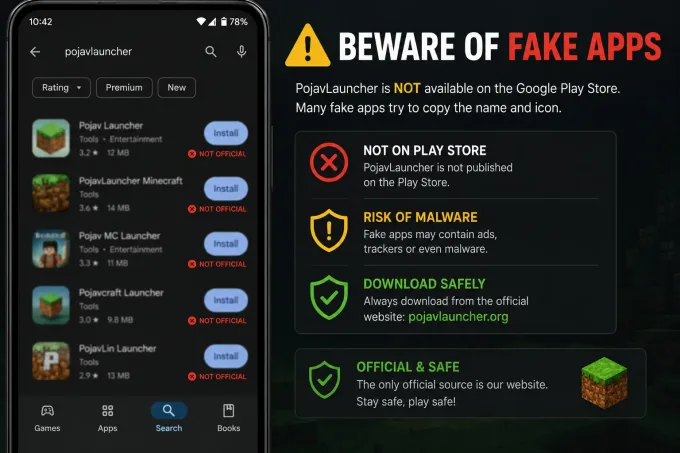 Apps com nome parecido na Play Store que não são o launcher real